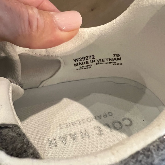 Cole Haan Topspin Sneaker in Grey Wool - Picture 5 of 8